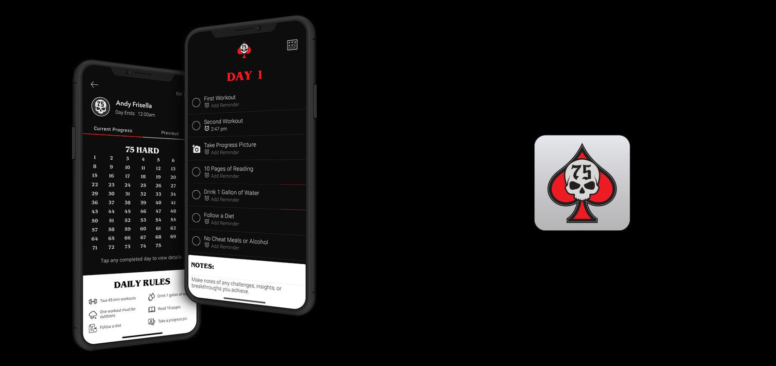 75 Hard App Ranks #1 in App Store on First Day
