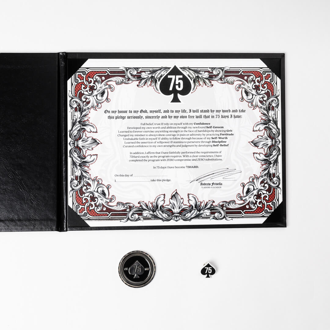 75 HARD Graduation Set | Andy Frisella