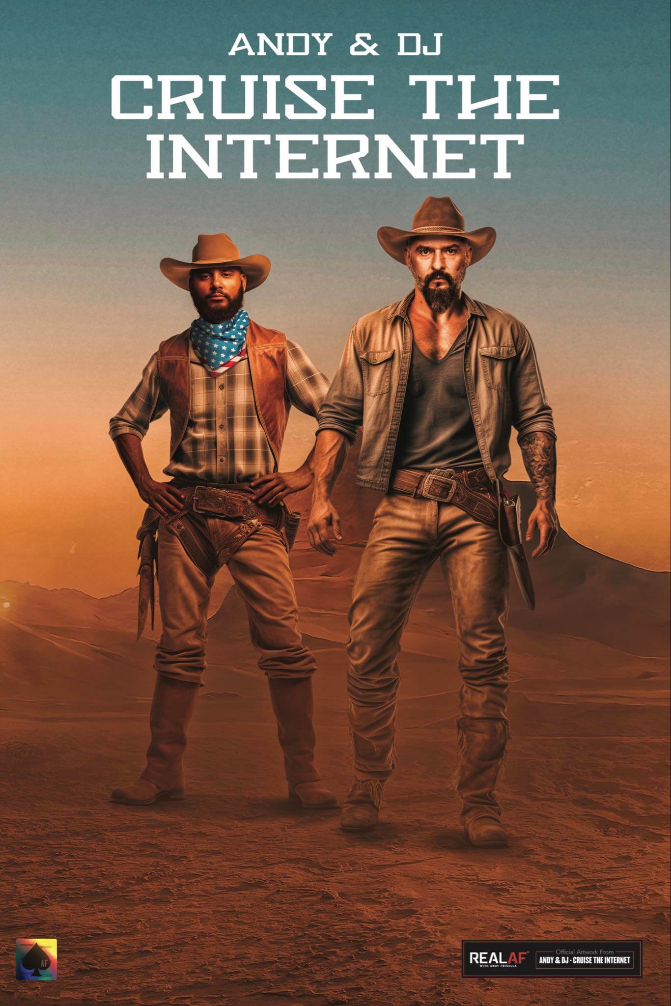 Andy & DJ Cruise The Internet: Wild West Poster