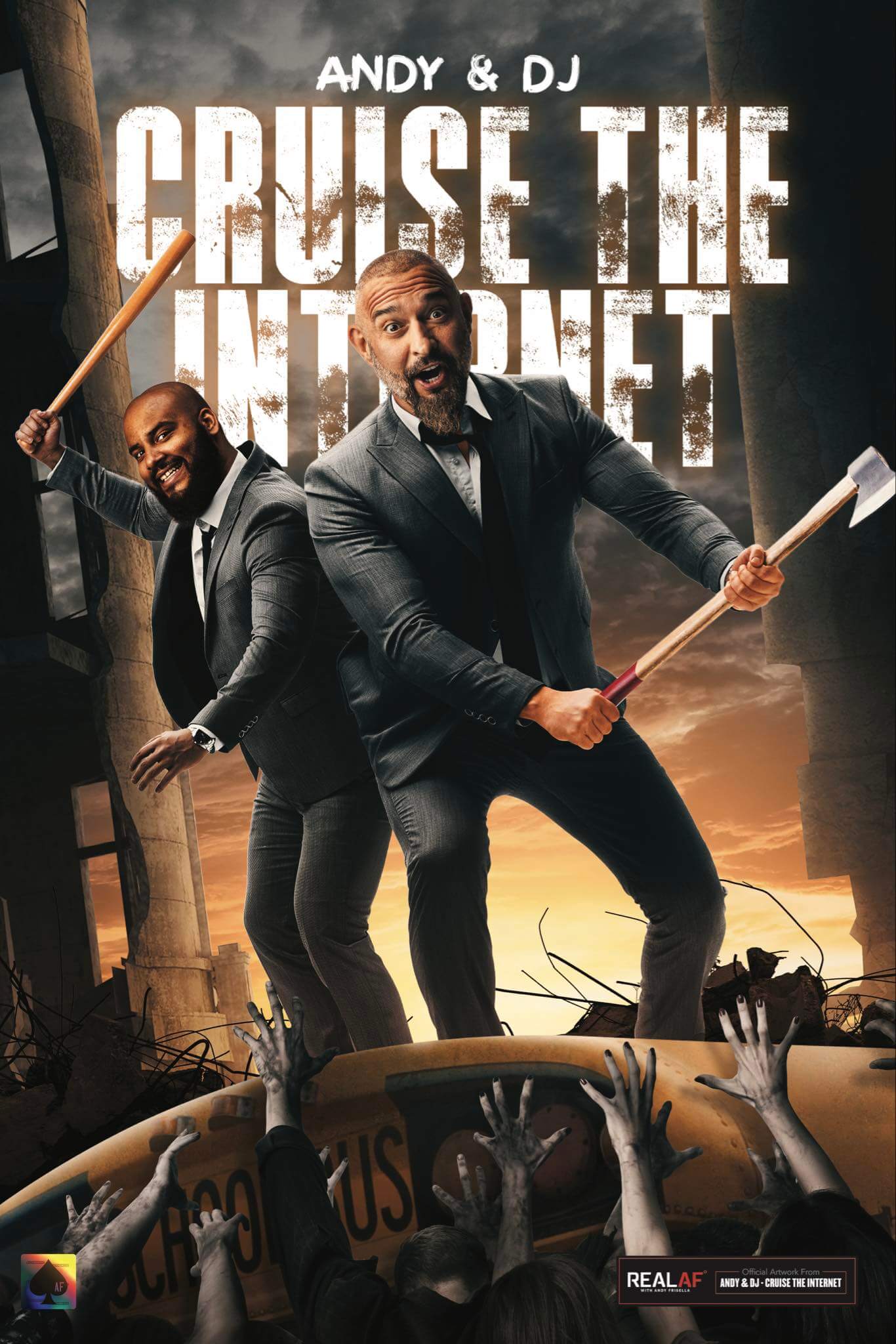 Andy & DJ Cruise The Internet: Zombie Apocalypse Poster