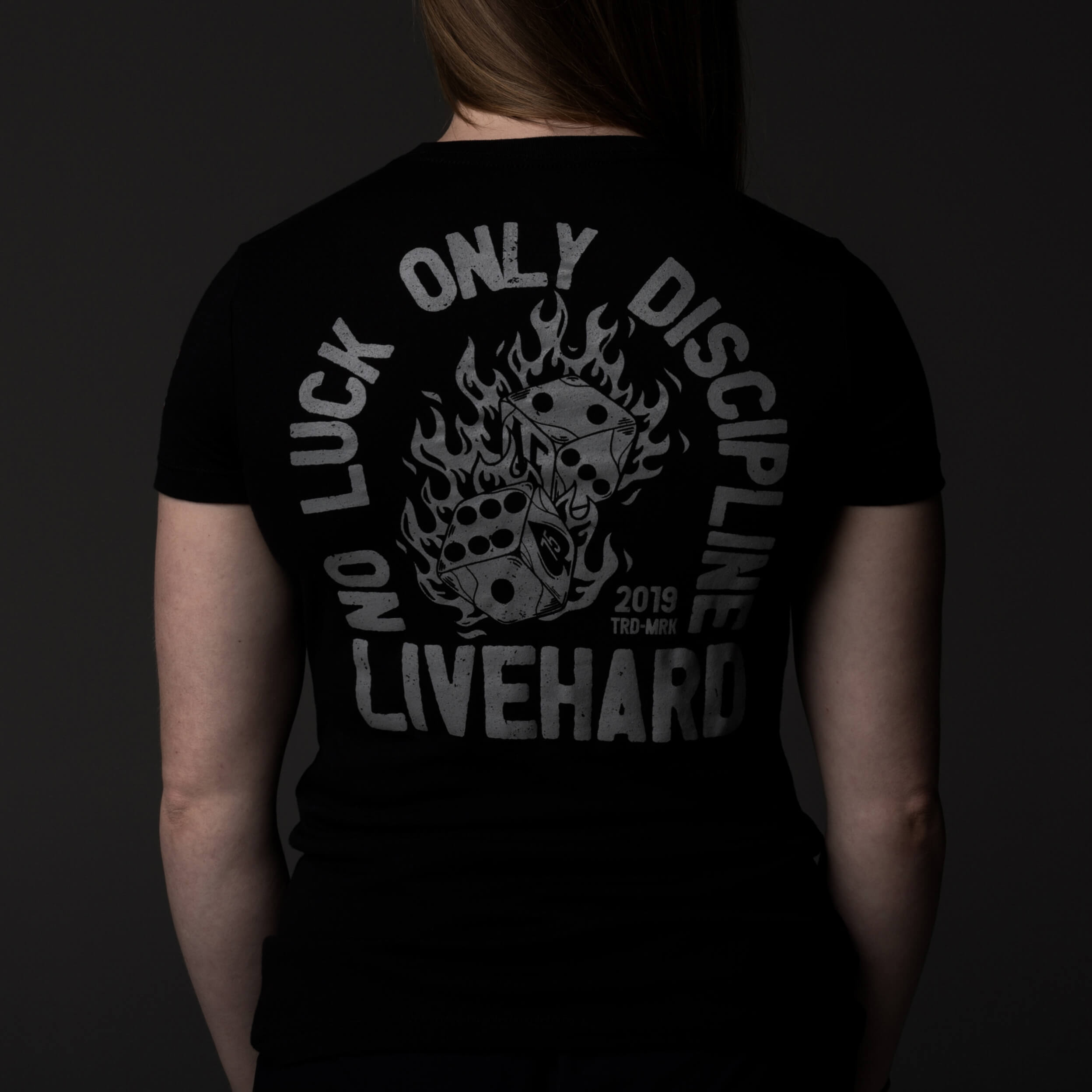 No Luck, Only Discipline T-Shirt | Andy Frisella
