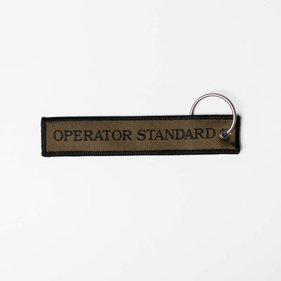 Operator Standard Flight Tag Keychain