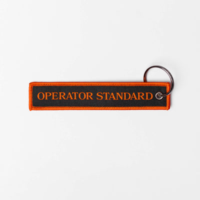 Operator Standard Flight Tag Keychain