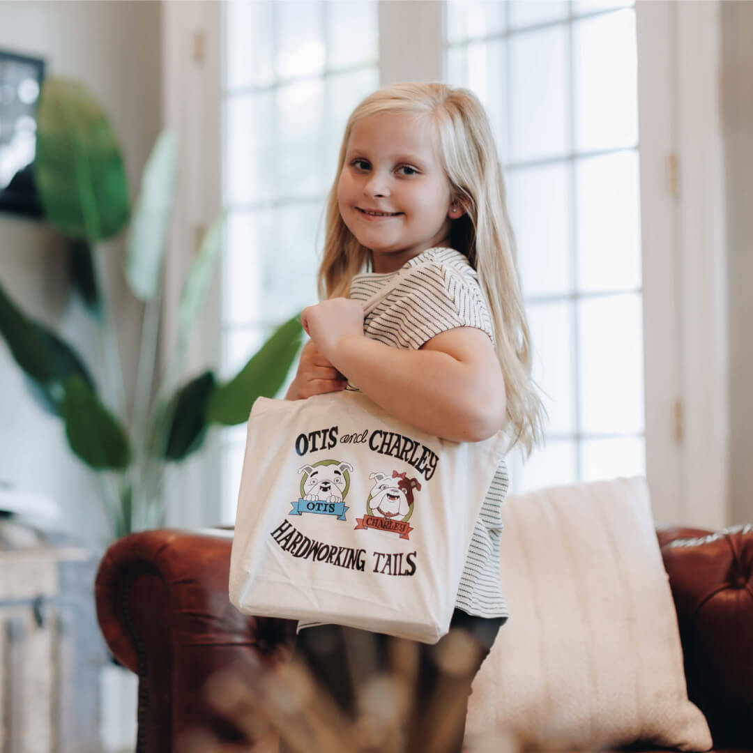 Otis and Charley Tote Bag