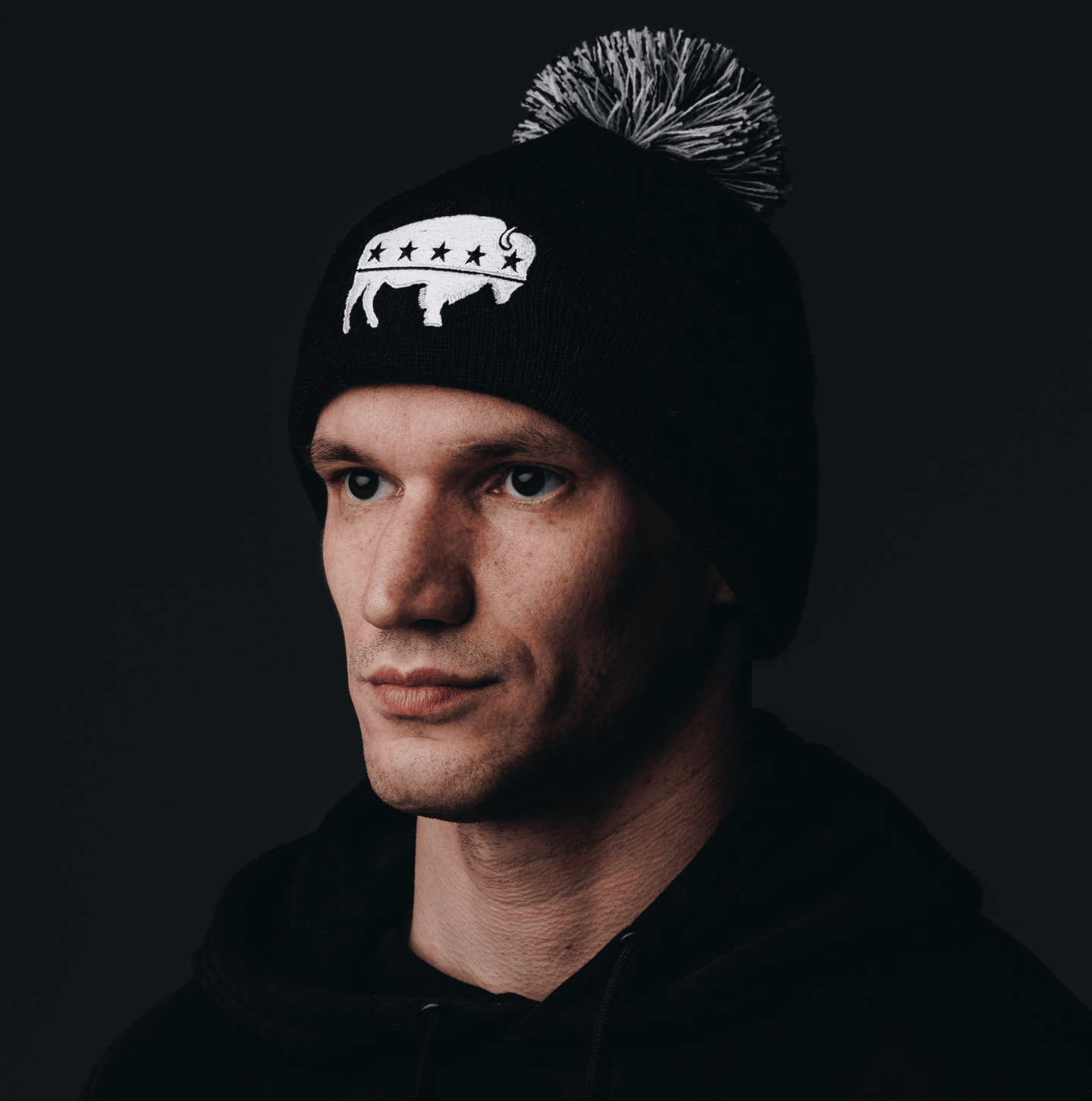 Real American Freedom Pom Beanie