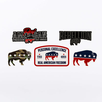 Real American Freedom Sticker Pack