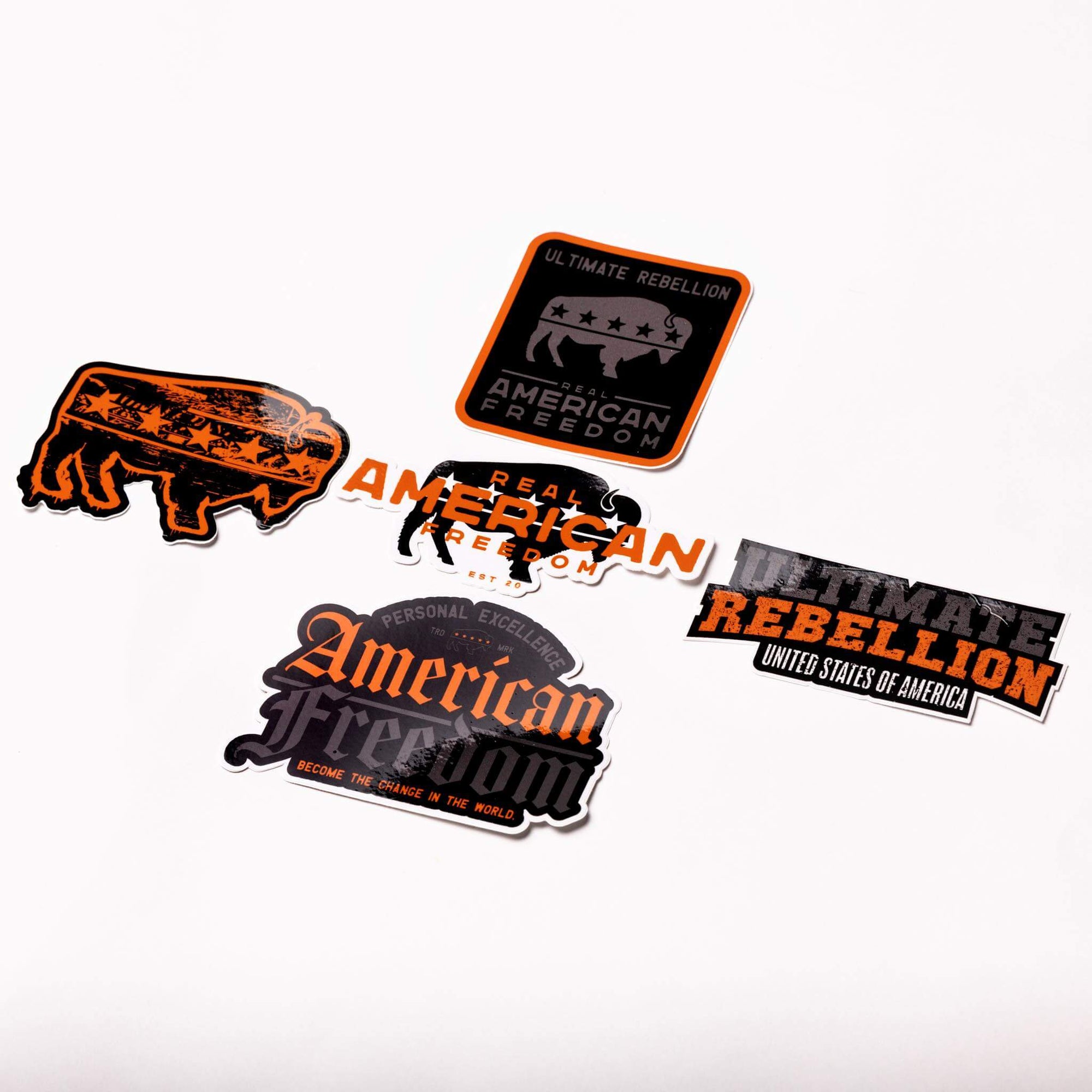 Real American Freedom Sticker Pack | Andy Frisella