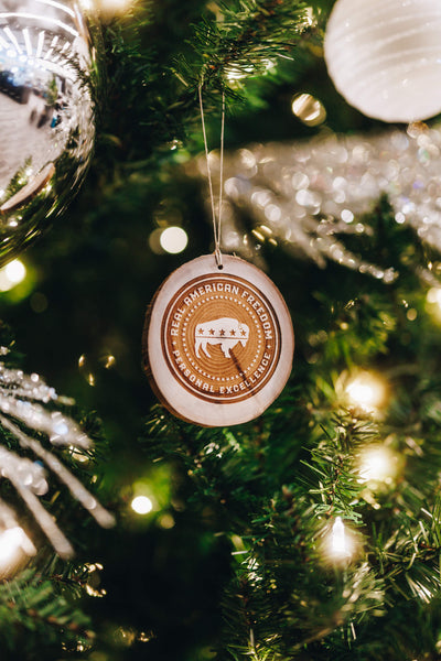 Real American Holiday Ornament